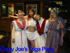 Crazy Joes Toga Party